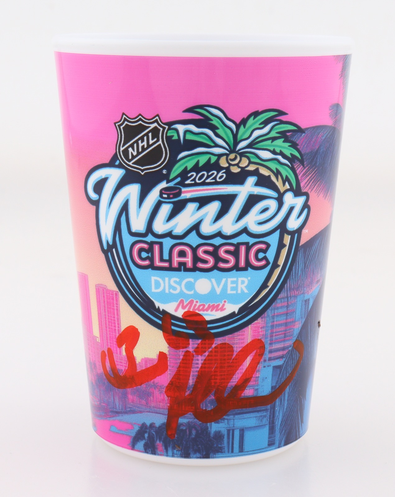 Brad Marchand Signed 2026 Winter Classic Cup (Marchand) at PristineAuction.com Brad Marchand Signed 2026 Winter Classic Cup (Marchand) at PristineAuction.com