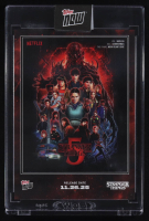 Stranger Things 2025 Topps Now Netflix #STRA at PristineAuction.com
