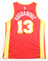Bogdan Bogdanovic Signed Hawks Nike Authentic Jersey (PSA) at PristineAuction.com