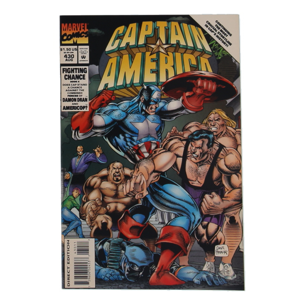 1994 "Captain America" Issue #430 Marvel Comic Book at PristineAuction.com