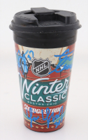 Zdeno Chara, Tim Thomas & Patrice Bergeron Signed 2010 Winter Classic 8" Tumbler Mug (Chara, Thomas & Bergeron) at PristineAuction.com