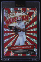Fernando Mendoza 2025 Wild Card Comix Heisman Mosaic #FM010 #2/2 RC at PristineAuction.com
