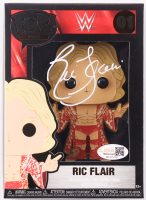 Ric Flair Signed WWE #01 Funko Pop! Enamel Pin (JSA) at PristineAuction.com