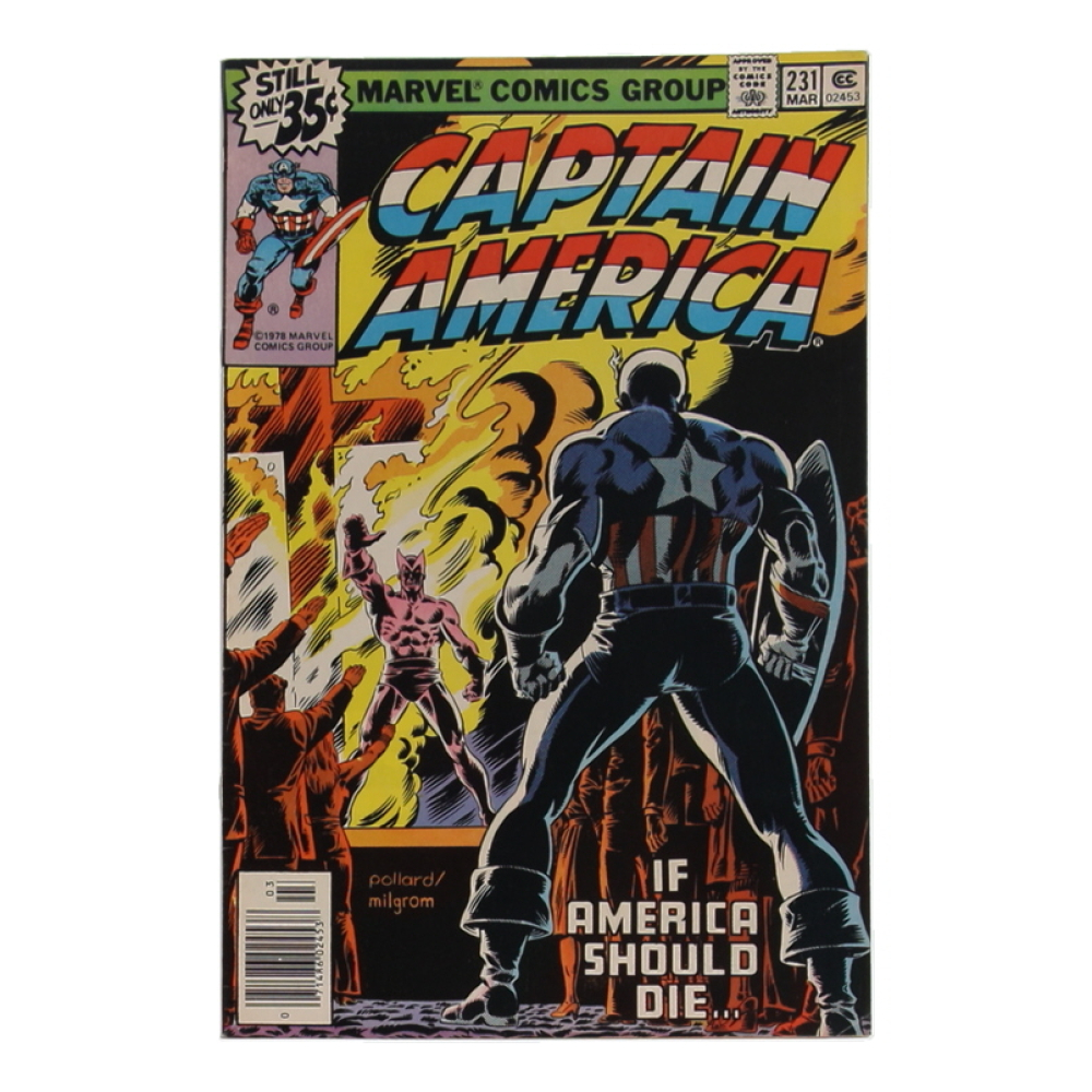 1979 "Captain America" Issue #231 Marvel Comic Book at PristineAuction.com