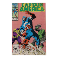 1986 "Captain America" Issue #324 Marvel Comic Book at PristineAuction.com