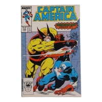 1987 "Captain America" Issue #330 Marvel Comic Book at PristineAuction.com
