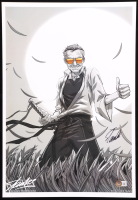 Stan Lee Signed Marvel 13x19 Art Print (Beckett) at PristineAuction.com