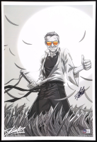Stan Lee Signed Marvel 13x19 Art Print (Beckett) at PristineAuction.com