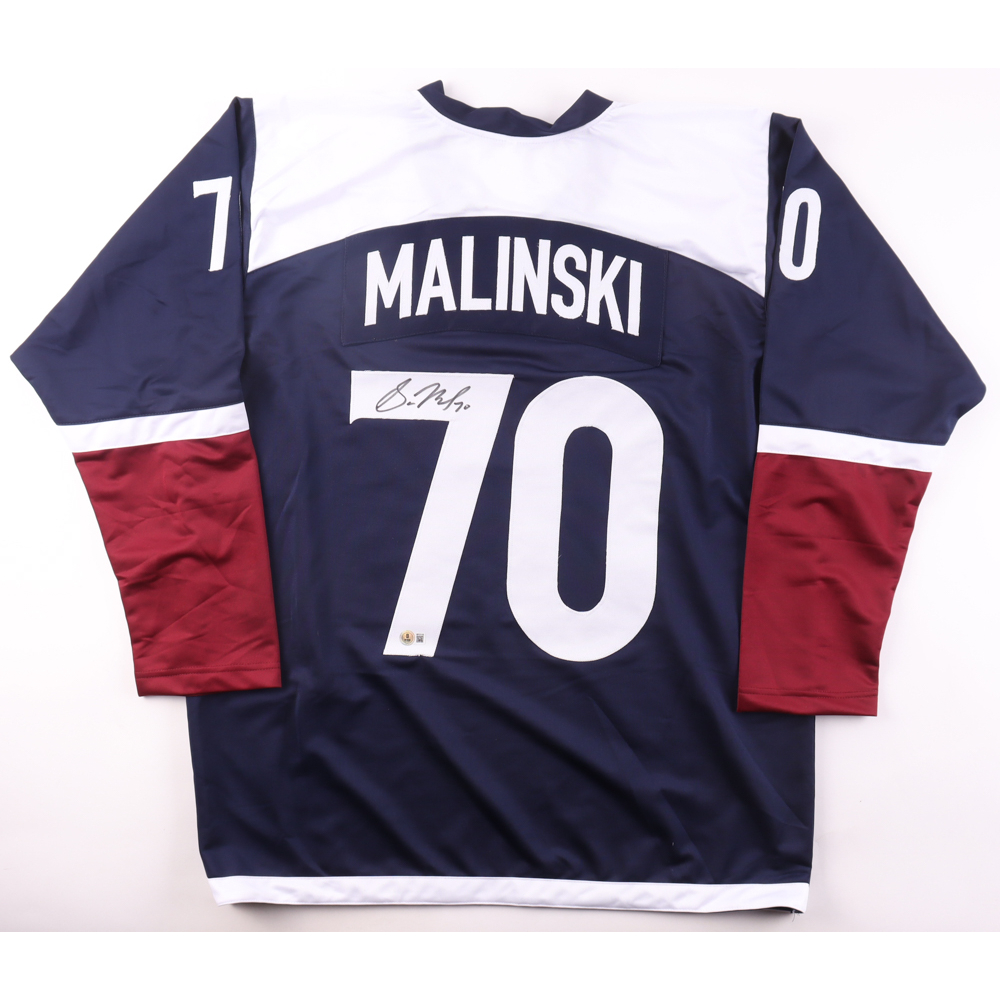 Sam Malinski Signed Jersey (Beckett) at PristineAuction.com