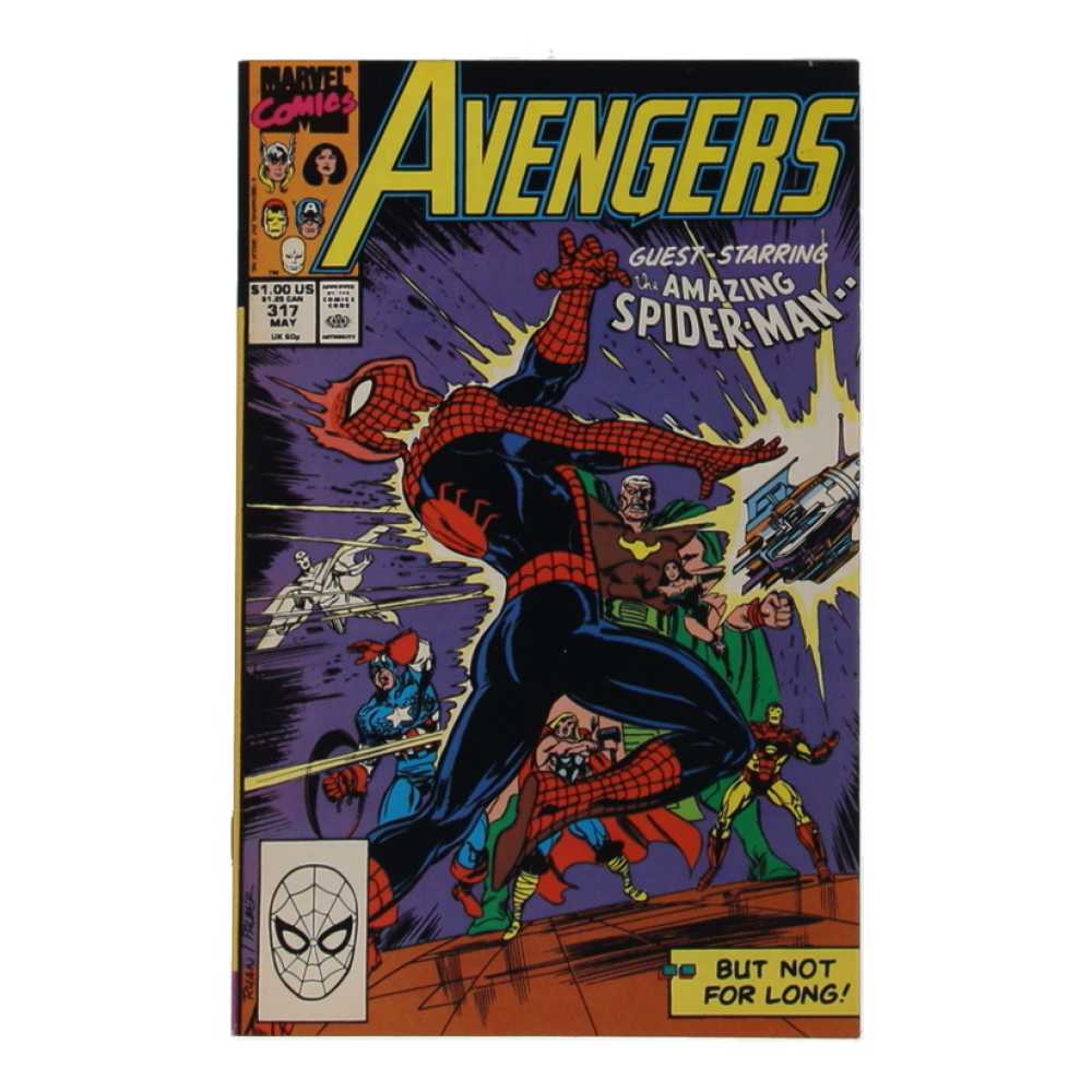 1990 "Avengers" Issue #317 Marvel Comic Book at PristineAuction.com