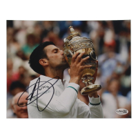 Novak Djokovic Signed 8x10 Photo (JSA) at PristineAuction.com