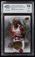 Michael Jordan 2009-10 Upper Deck Michael Jordan Legacy Collection Gold #81 (BCCG 10) at PristineAuction.com