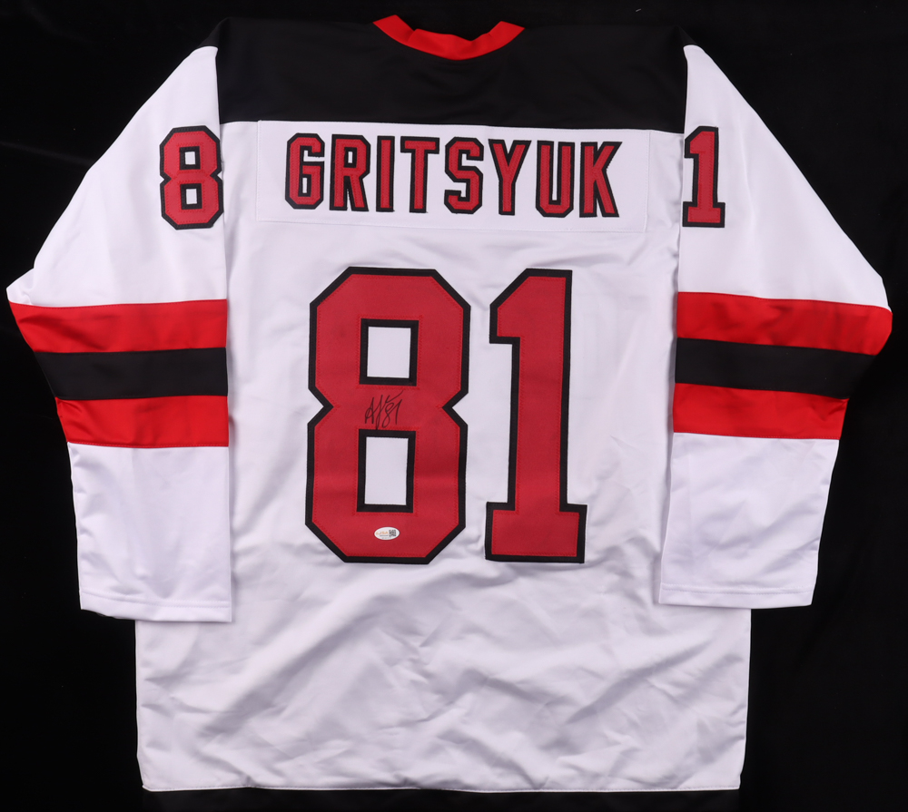Arseni Gritsyuk Signed Jersey (JSA) at PristineAuction.com Arseni Gritsyuk Signed Jersey (JSA) at PristineAuction.com