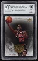 Michael Jordan 2009-10 Upper Deck Michael Jordan Legacy Collection Gold #79 (BCCG 10) at PristineAuction.com