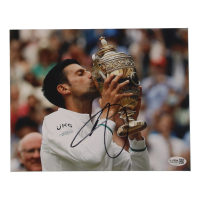 Novak Djokovic Signed 8x10 Photo (JSA) at PristineAuction.com