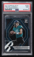 Trevor Lawrence 2021 Donruss Optic The Elite Series Rookies #1 RC (PSA 9) at PristineAuction.com