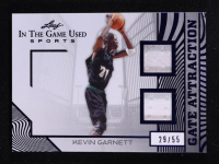 Kevin Garnett 2025 Leaf ITG Used Sports Gate Attraction Dual Relic Blue Foil #GA18 #29/55 at PristineAuction.com