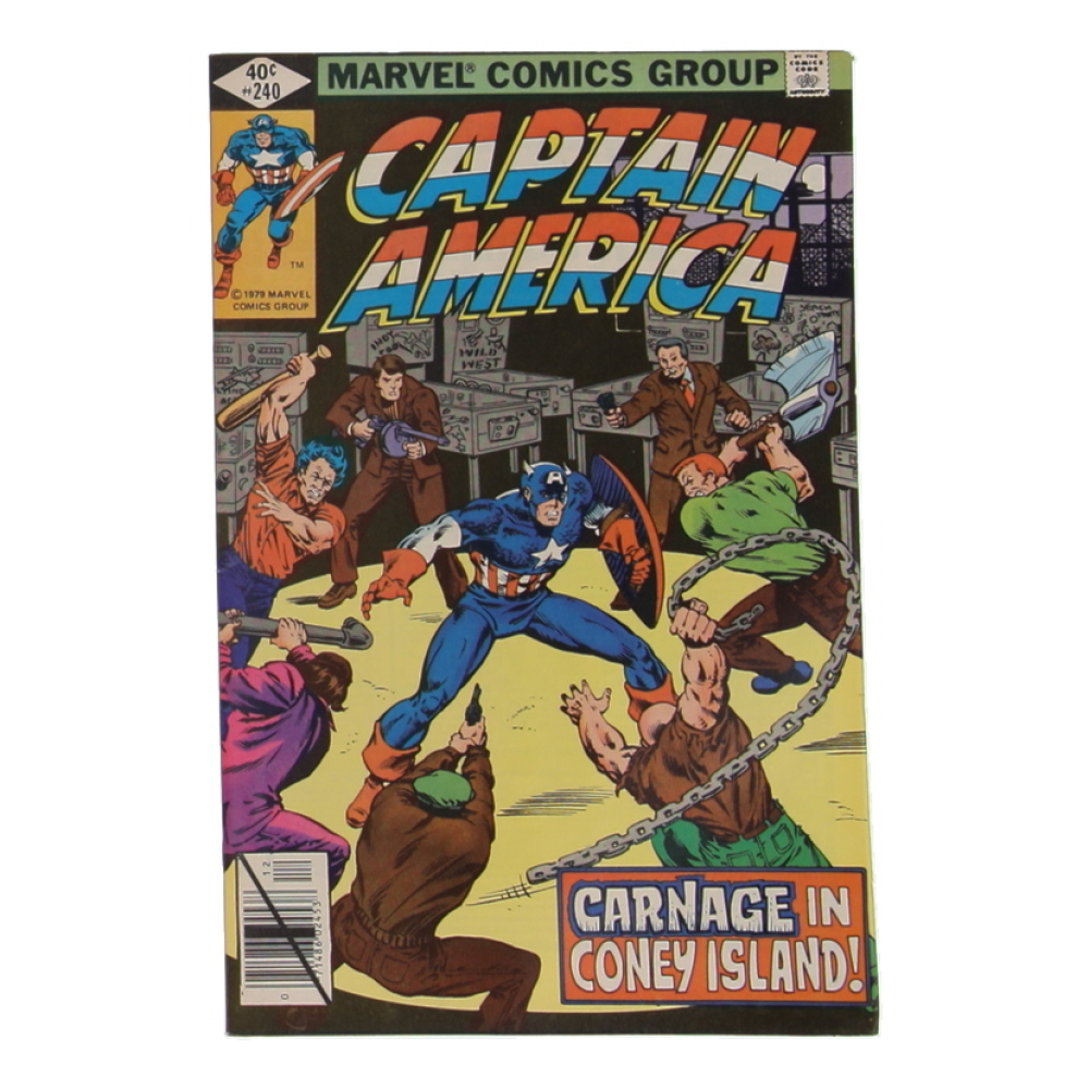 1979 "Captain America" Issue #240 Marvel Comic Book at PristineAuction.com