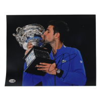 Novak Djokovic Signed 11x14 Photo (JSA) at PristineAuction.com