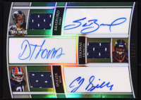 Sam Bradford / Demaryius Thomas / C.J. Spiller 2010 Topps Triple Threads Autographed Relic Combos Emerald #21 #14/18 RC at PristineAuction.com