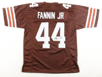 Harold Fannin Jr. Signed Jersey (JSA) at PristineAuction.com
