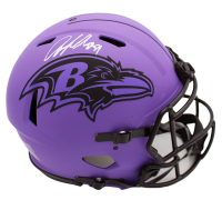 Anquan Boldin Signed Ravens Full-Size Authentic On-Field Rave Alternate Speed Helmet (Beckett) at PristineAuction.com
