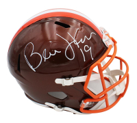 Bernie Kosar Signed Browns Flash Alternate Speed Mini Helmet (Radtke) at PristineAuction.com