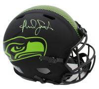 Malcolm Smith Signed Seahawks Full-Size Authentic On-Field Eclipse Alternate Speed Helmet (Beckett) at PristineAuction.com