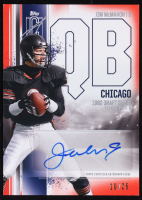 Jim McMahon 2024 Topps Signature Class Veteran Autographs Red #VCAJM #10/25 at PristineAuction.com