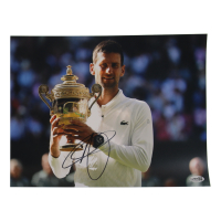 Novak Djokovic Signed 11x14 Photo (JSA) at PristineAuction.com
