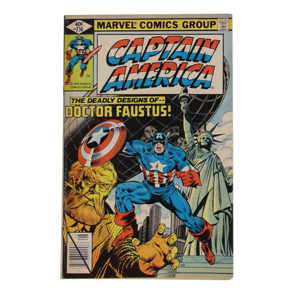 1979 "Captain America" Issue #236 Marvel Comic Book at PristineAuction.com