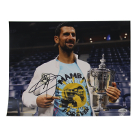 Novak Djokovic Signed 11x14 Photo (JSA) at PristineAuction.com