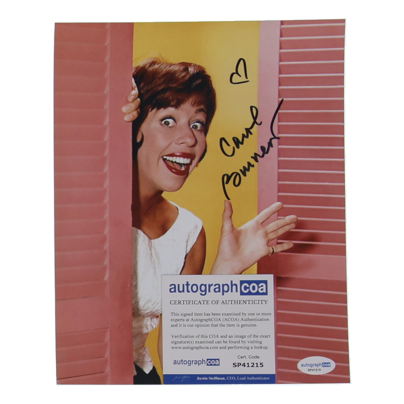 Carol Burnett Signed "The Carol Burnett Show" 8x10 Photo (ACOA) at PristineAuction.com Carol Burnett Signed "The Carol Burnett Show" 8x10 Photo (ACOA) at PristineAuction.com