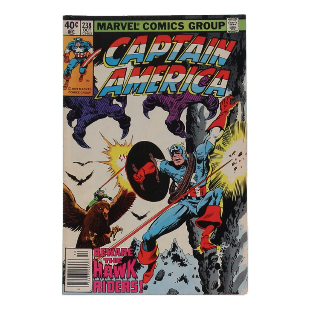 1979 "Captain America" Issue #238 Marvel Comic Book at PristineAuction.com