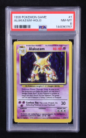 Alakazam 1999 Pokemon Base Unlimited #1 Holo (PSA 8) at PristineAuction.com