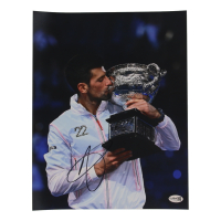 Novak Djokovic Signed 11x14 Photo (JSA) at PristineAuction.com