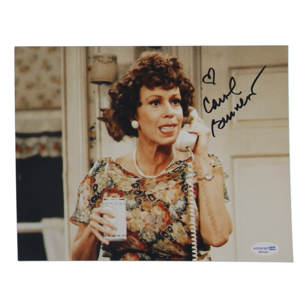 Carol Burnett Signed "The Carol Burnett Show" 8x10 Photo (ACOA) at PristineAuction.com
