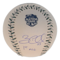 Zac Gallen Signed Official 2023 All-Star Game Logo Baseball Inscribed "1st ASG" (JSA) at PristineAuction.com