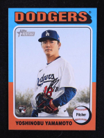 Yoshinobu Yamamoto 2024 Topps Heritage #553 RC at PristineAuction.com