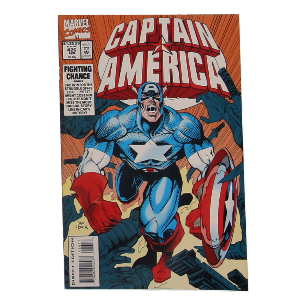 1994 "Captain America" Issue #426 Marvel Comic Book at PristineAuction.com