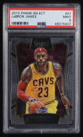 LeBron James 2015-16 Select CON #47 (PSA 9) at PristineAuction.com