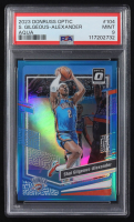 Shai Gilgeous-Alexander 2023-24 Panini Donruss Optic Aqua #104 #139/249 (PSA 9) at PristineAuction.com