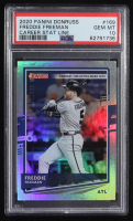 Freddie Freeman 2020 Donruss Career Stat Line #169 #173/500 (PSA 9) at PristineAuction.com