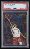 Allen Iverson 1996 Fleer Metal #236 RC (PSA 9) at PristineAuction.com