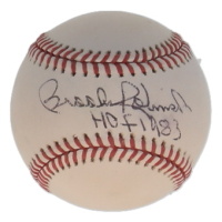 Brooks Robinson Signed OML Baseball Inscribed "HOF 1983" (Beckett) at PristineAuction.com