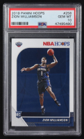 Zion Williamson 2019-20 Panini NBA Hoops #258 RC (PSA 10) at PristineAuction.com