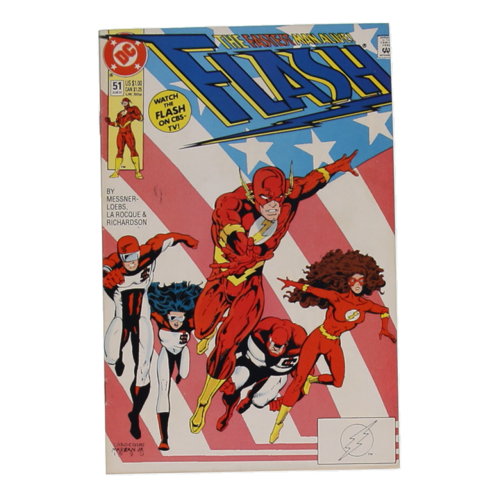 1991 "Flash" Issue #51 DC Comic Book at PristineAuction.com