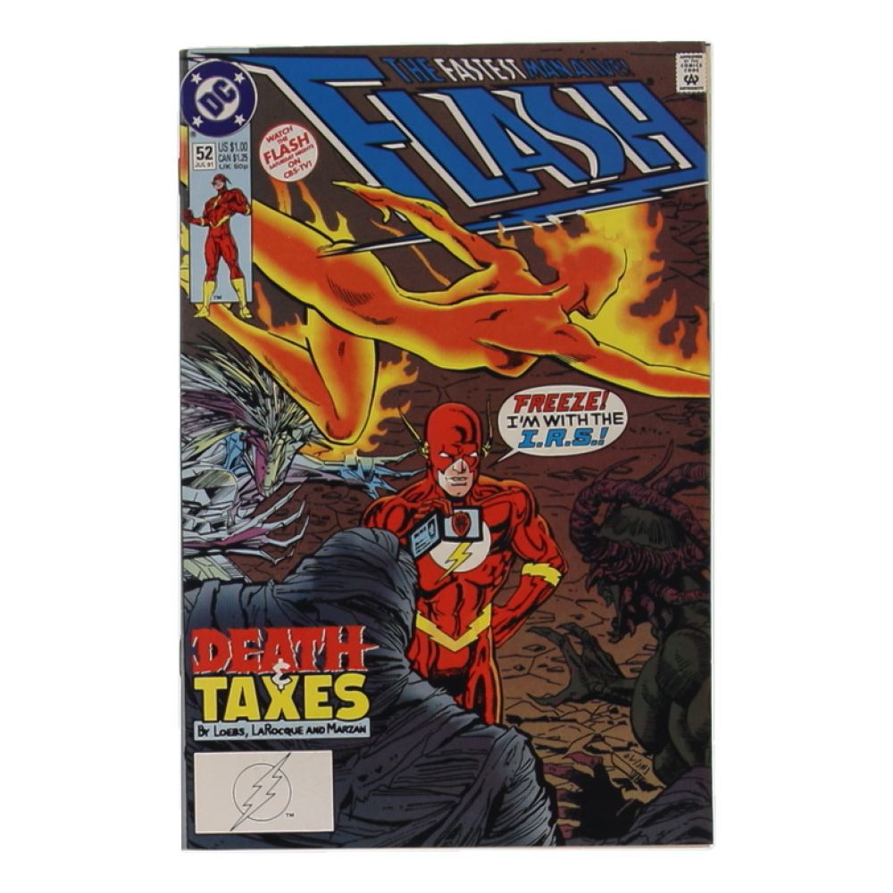 1991 "Flash" Issue #52 DC Comic Book at PristineAuction.com