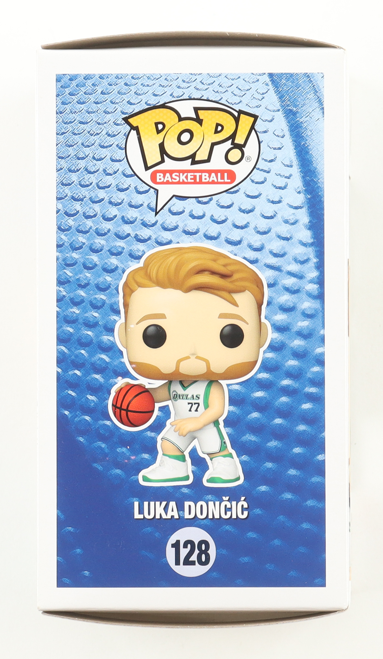 Luka Doncic Signed Mavericks #128 Funko Pop! Vinyl Figure (PSA) at PristineAuction.com Luka Doncic Signed Mavericks #128 Funko Pop! Vinyl Figure (PSA) at PristineAuction.com