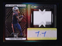 Tyquan Thornton 2022 Panini Obsidian Electric Etch Yellow #217 #04/25 JSY AU RC at PristineAuction.com